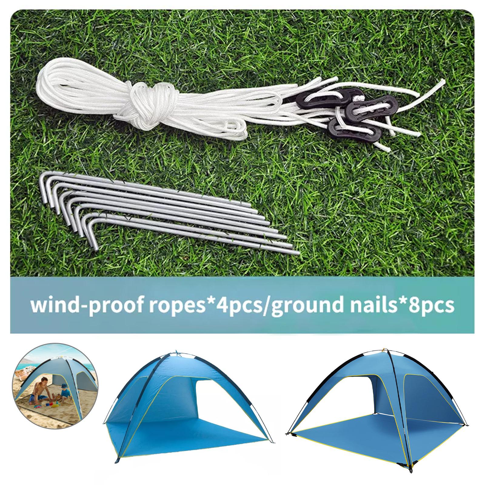 Cheap Goat Tents Large Beach Tent Sun Shelter Summer Sunscreen Rainproof Protectiont Model UV Shelters 2 Portable Travel Canopy Fishing Camp L8G9   